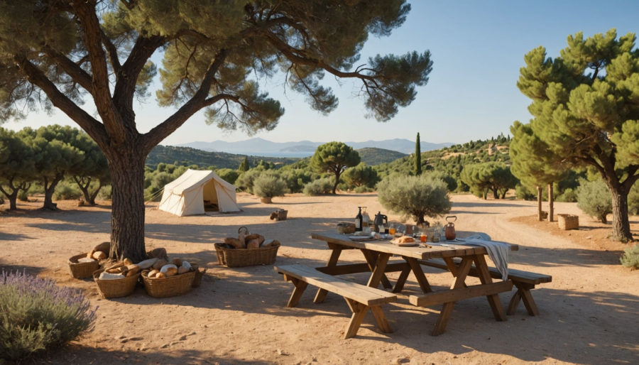Camping in der provence im var: natur und ausflugsziele rund um fréjus
