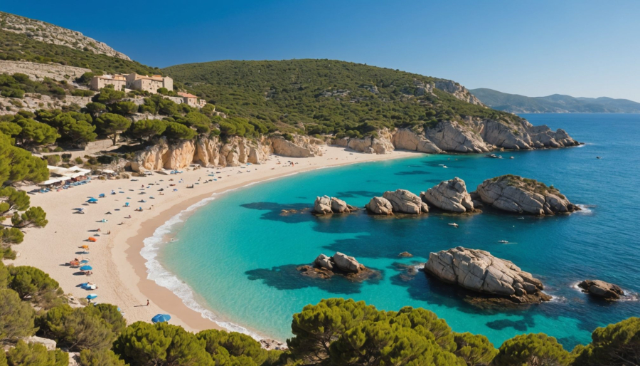Fkk-urlaub auf korsika: freiheit und natur am meer genießen
